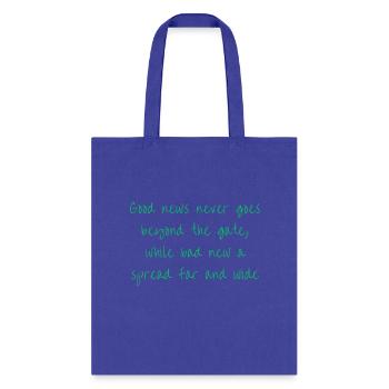 original - Tote Bag - royal blue - Front