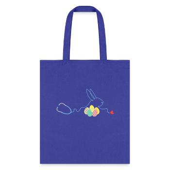Stethoscope Love Easter Nurse - Tote Bag - royal blue - Front