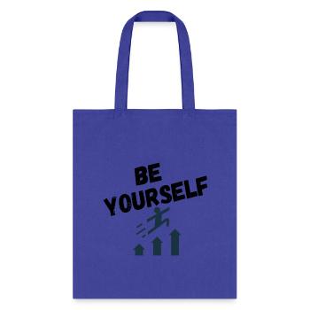 Be yourself - Tote Bag - royal blue - Front