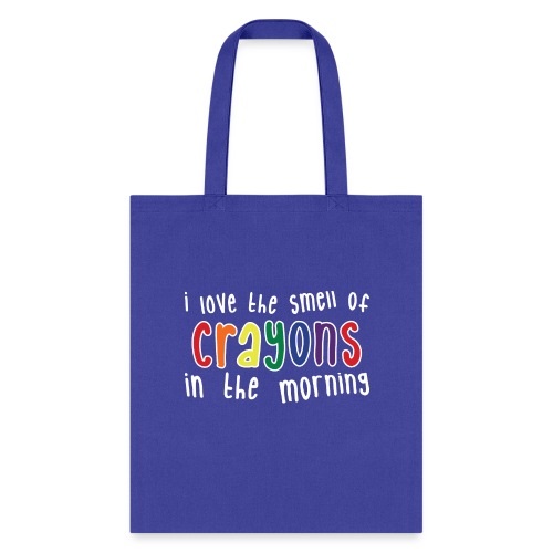 Crayons dark - Tote Bag
