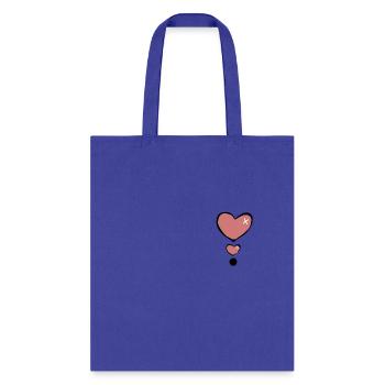 Heart heart - Tote Bag - royal blue - Front