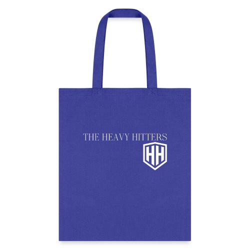 white heavy hitters logo - Tote Bag