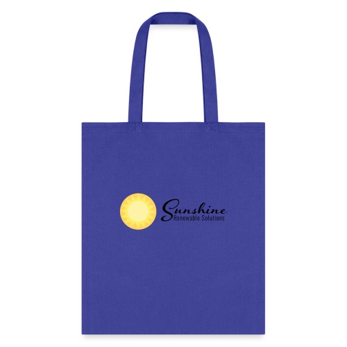 Sunshine Renewable Solutions Dual Logo - Tote Bag
