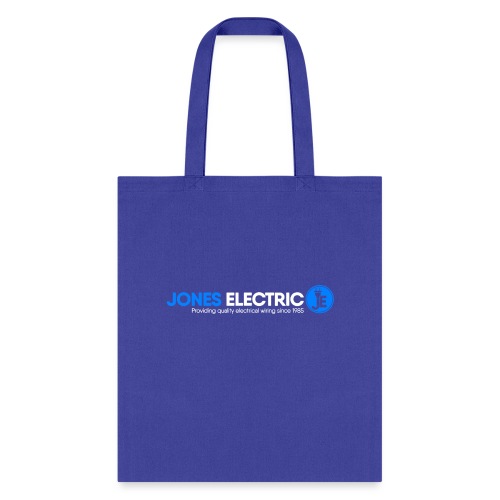 Jones Electric Logo VectorW - Tote Bag