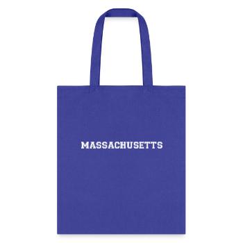 Massachusetts - Tote Bag - royal blue - Front