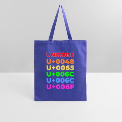 Hello, in unicode - Tote Bag