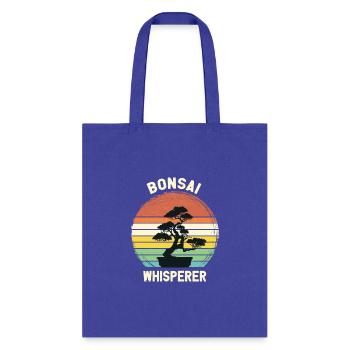 BONSAI WHISPERER - Tote Bag - royal blue - Front