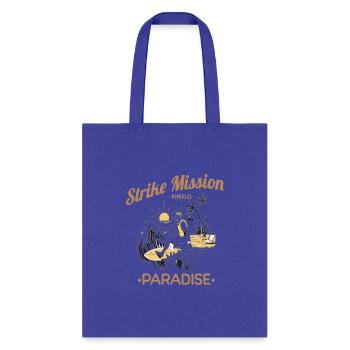 Kneelo Strike Mission - Tote Bag - royal blue - Front