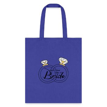 man I feel like a bride - Tote Bag - royal blue - Front