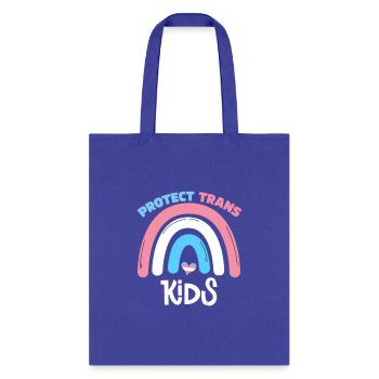 Protect Trans Transgender Flag Protect Trans - Tote Bag - royal blue - Front