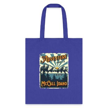 Mccall Idaho - Tote Bag - royal blue - Front