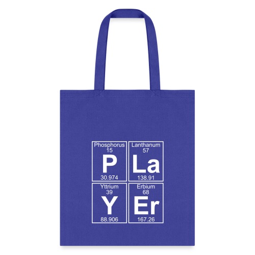 P-La-Y-Er (player) - Full - Tote Bag