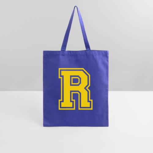 Letter R – Capital Athletic Alphabet Monogram - Tote Bag