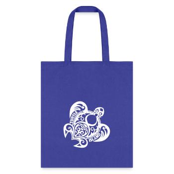 turtle island - Tote Bag - royal blue - Front