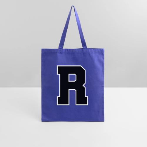 Varsity Letter R Athletic Monogram - Tote Bag