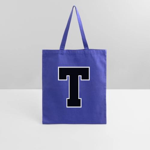 Varsity Letter T Athletic Font Design - Tote Bag