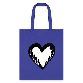 Heart, Heart Icon, Heart Symbol, Red Heart, Love - Tote Bag - royal blue - Front
