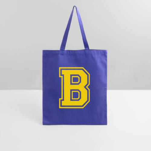 Letter B – Capital Athletic Alphabet Monogram - Tote Bag