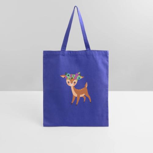 Fawn with Flower Crown - Tote Bag