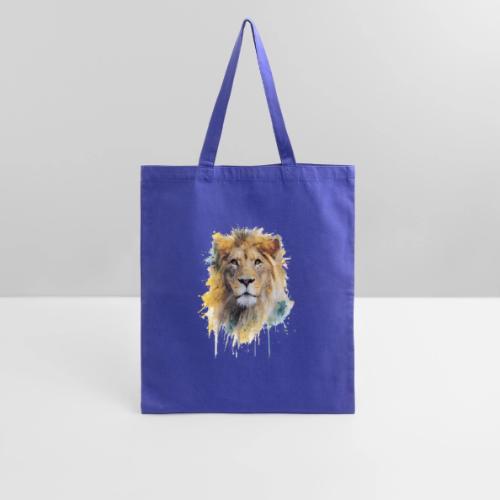 Watercolor Lion Portrait - Tote Bag