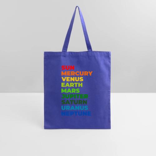 Color the solar system - Tote Bag
