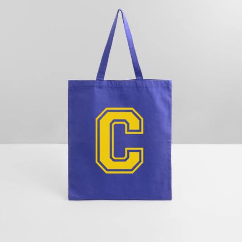 Letter C – Capital Athletic Alphabet Monogram - Tote Bag