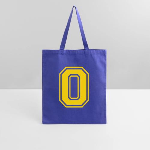 Letter O – Capital Athletic Alphabet Monogram - Tote Bag