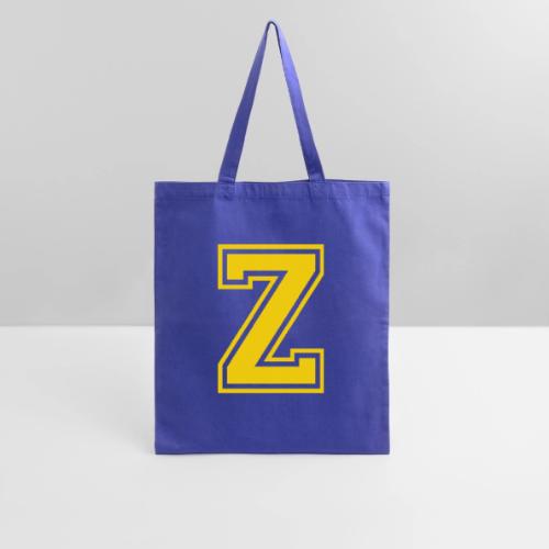 Letter Z – Capital Athletic Alphabet Monogram - Tote Bag