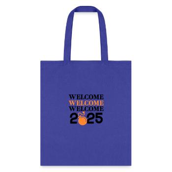 Welcome 2025 Holiday Occasion - Tote Bag - royal blue - Front