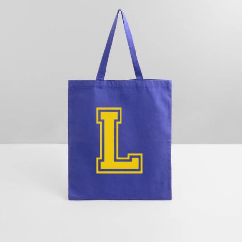 Letter L – Capital Athletic Alphabet Monogram - Tote Bag