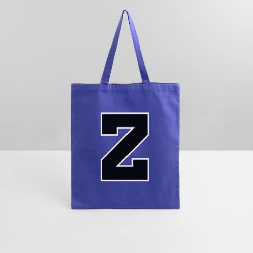 Varsity Letter Z Athletic Font Design - Tote Bag