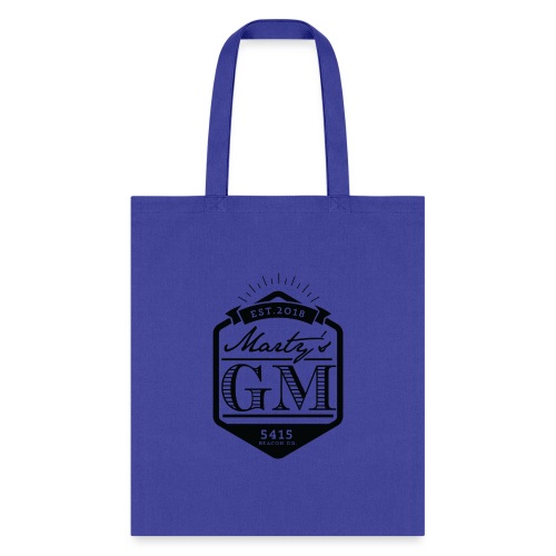 GM logo black front only - Tote Bag