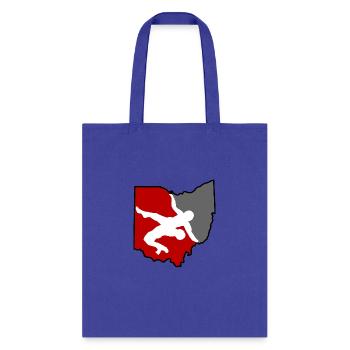 Ohio Wrestling - Tote Bag - royal blue - Front