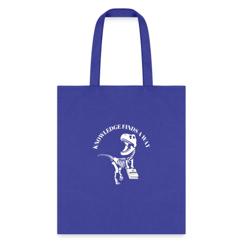 Knowledge Is Power (White) - Tote Bag