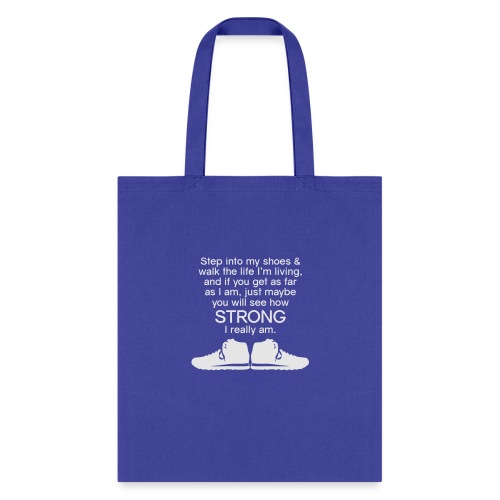Step into My Shoes (tennis shoes) - Tote Bag