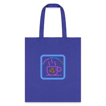 Good Days Start With Coffee - Tote Bag - royal blue - Front