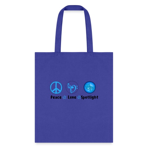 Peace Love Spotlight - Tote Bag