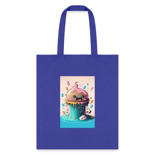 Cake Caricature - January 1st Dessert Psychedelics - Tote Bag