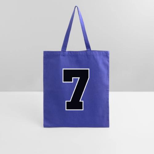 Varsity Number 7 Athletic Look - Tote Bag