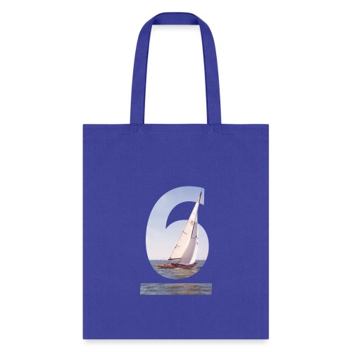 6 (Sail Emblem of a Six Metre) - Tote Bag
