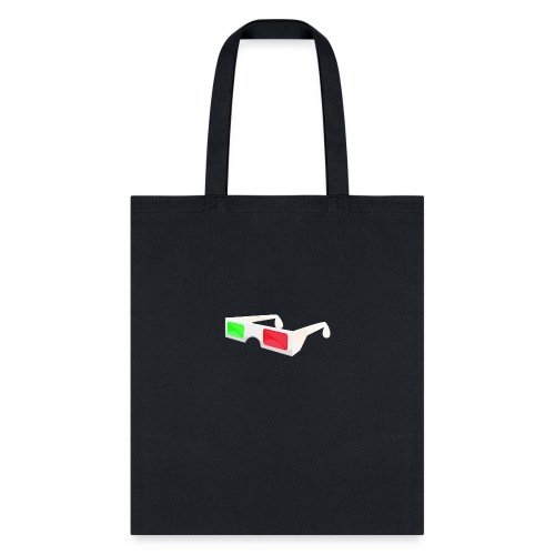 3D red green glasses - Tote Bag