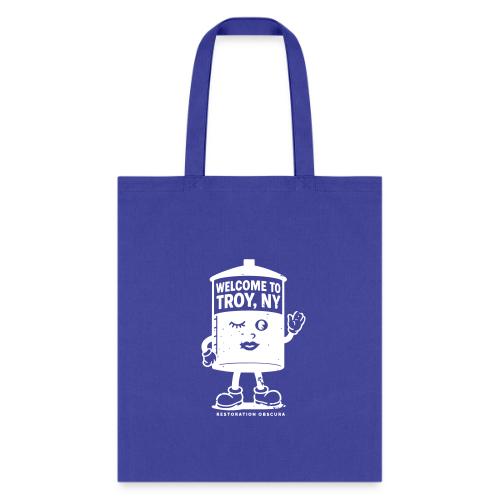 RO Welcome to Troy Winking Fuel Tank Light - Tote Bag