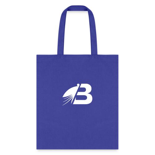 Bluefly Logomark - White - Tote Bag