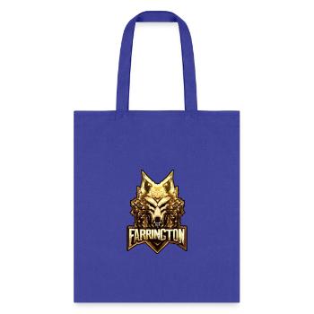 Farrington Wolf - Tote Bag - royal blue - Front