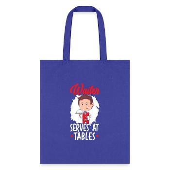 Waiter Waitress Bender Mixologist - Tote Bag - royal blue - Front