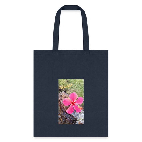 Pink Beach Flower - Tote Bag