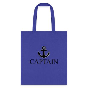 CAPTAIN ANCHOR - Tote Bag - royal blue - Front