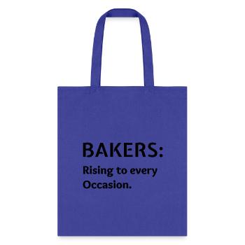 Bakers: Rising to every Occasion - Tote Bag - royal blue - Front