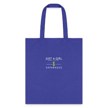 Asparagus Seeds For Planting - Tote Bag - royal blue - Front