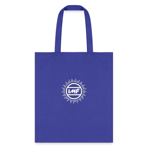 IMF Sunburst Logo in White - Tote Bag